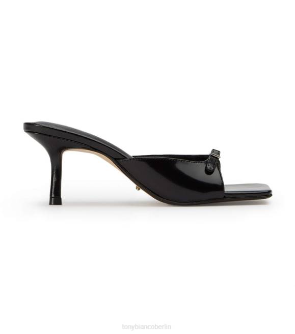 Stöckelschuhe| de Tony Bianco Frauen Asar-Absätze Schwarz hochglänzend 462453
